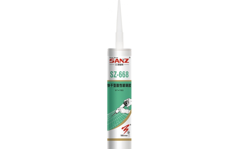 SZ668 Quick drying acid glass silicone sealant