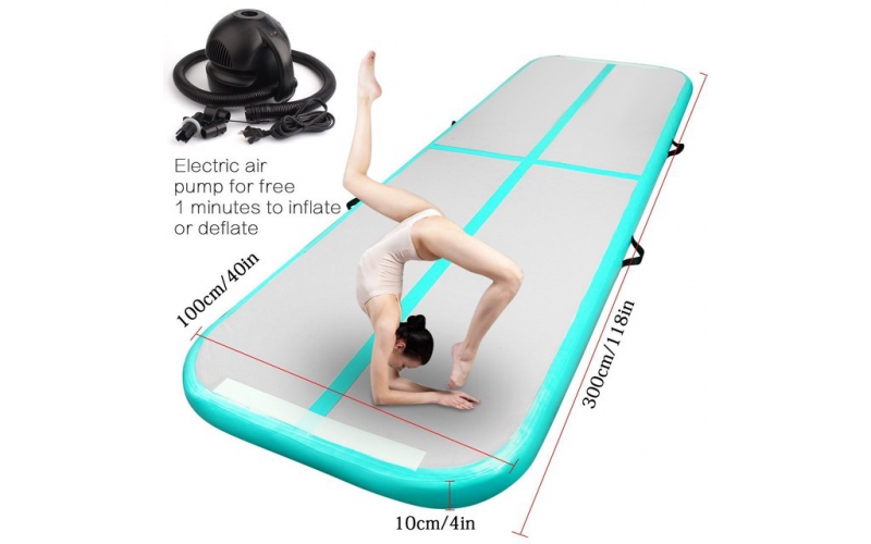 Inflatable air mat for Gymnastics Training/Home Use/Cheerleading/Yoga/Water