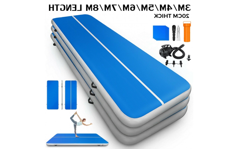 wholesale price China Gymnastics Air Tracks Waterproof Antislip Inflatable Exercise Yoga Mat