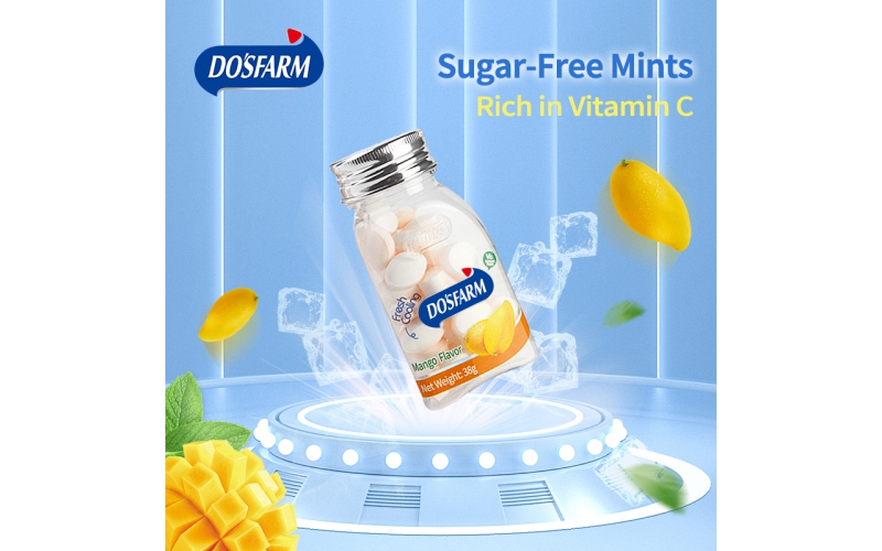 Sugar-Free Mints Rich in Vitamin C
