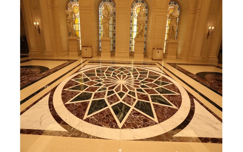 Water-jet Medallion