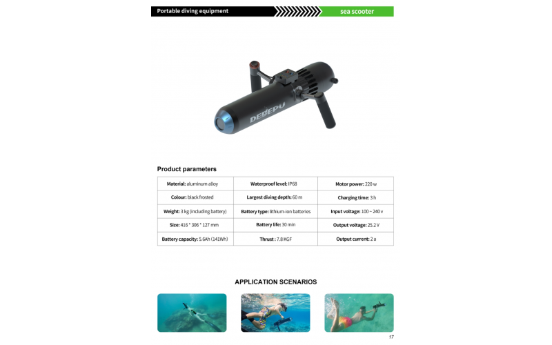 sea scooter