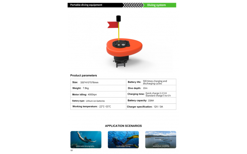 Diving system