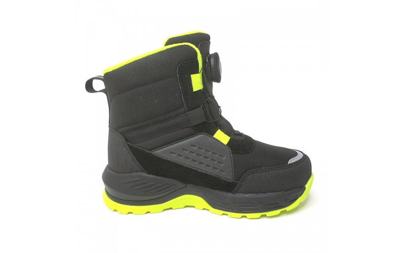 Cotton boots with 80% wool lining
