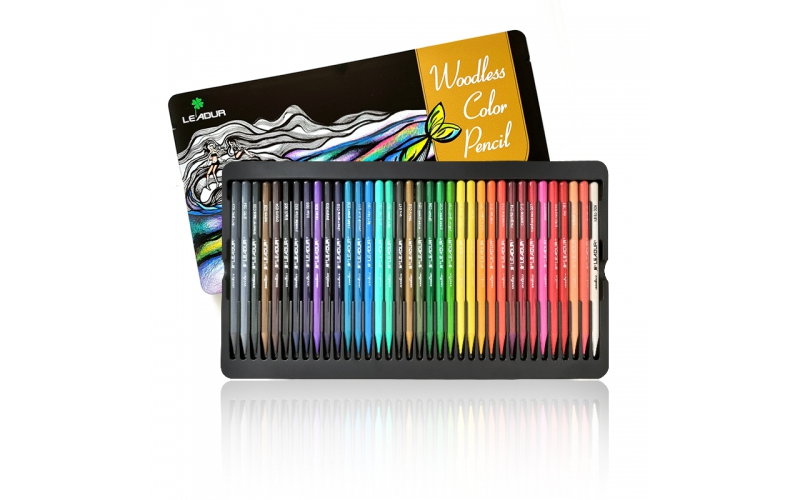 Promotional Color Pencil Drawing and Coloring Wood Free Color Pencil Set
