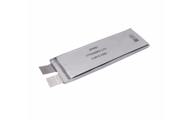 YT753496PH lithium polymer battery 30C 3.7V 2200mAh high rate RC lipo battery