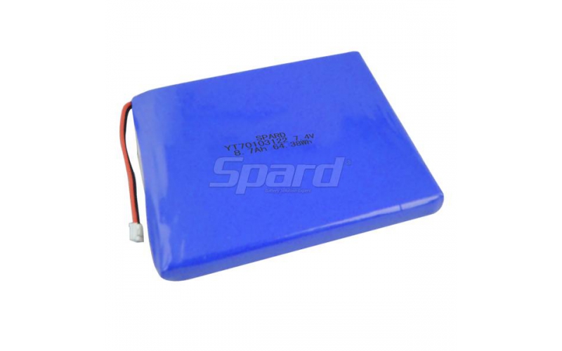 li-po battery 7.4V 8.7Ah YT70103122