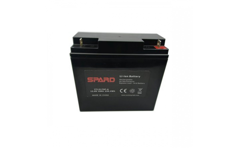 Replace SLA - Spard LiFePO4 battery 12V 17Ah YT12170F