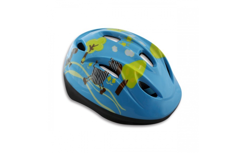 F208 Blue Zebra Kid Helmets