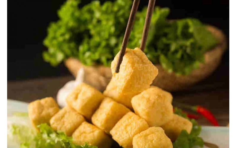 Fried tofu