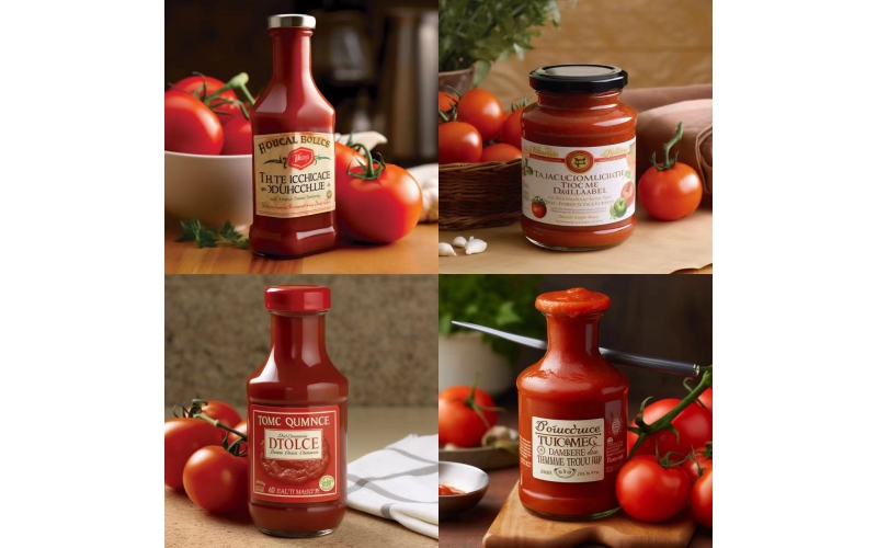 Tomato paste in drums