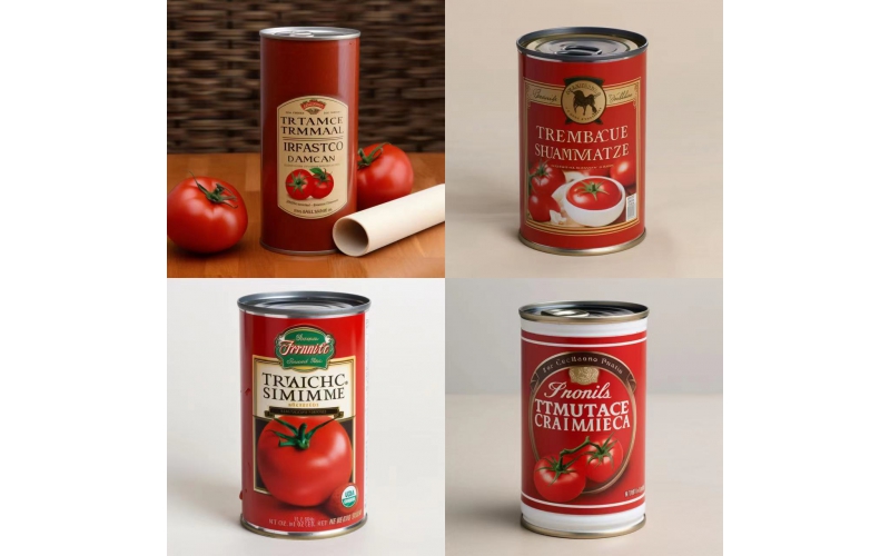 Tomato paste in TIN Brix