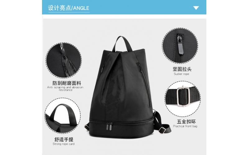 Dry&Wet Separation Handle Shoulder Bag