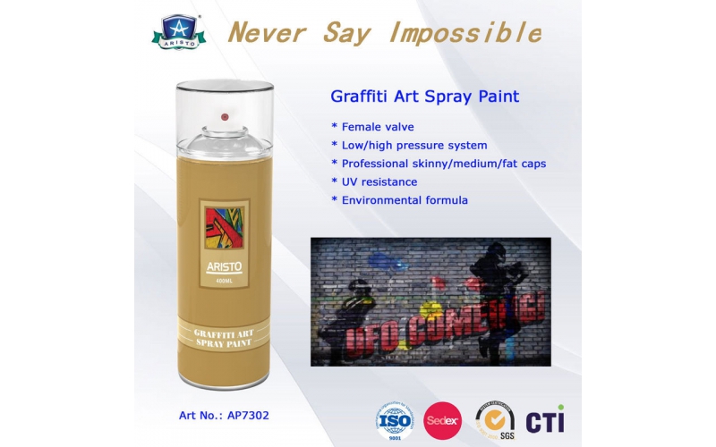 OEM Art Graffiti Spray Paint with Advanced Formula and Professional Valve System
