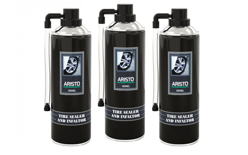 Automotive Tire Care Products 400ML Tire Sealer & Inflator Spray Liquid Coating