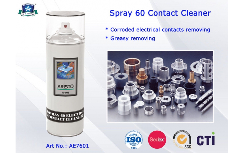 Electric contact spray cleaner non flammable fast and safe clean