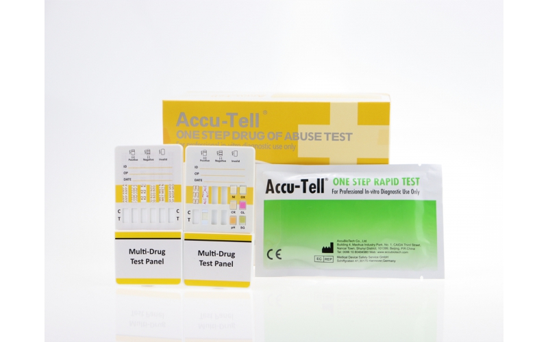 Accu-Tell® Multi-DrugRapid TestPanel withAlcohol &Adulteration (Urine)