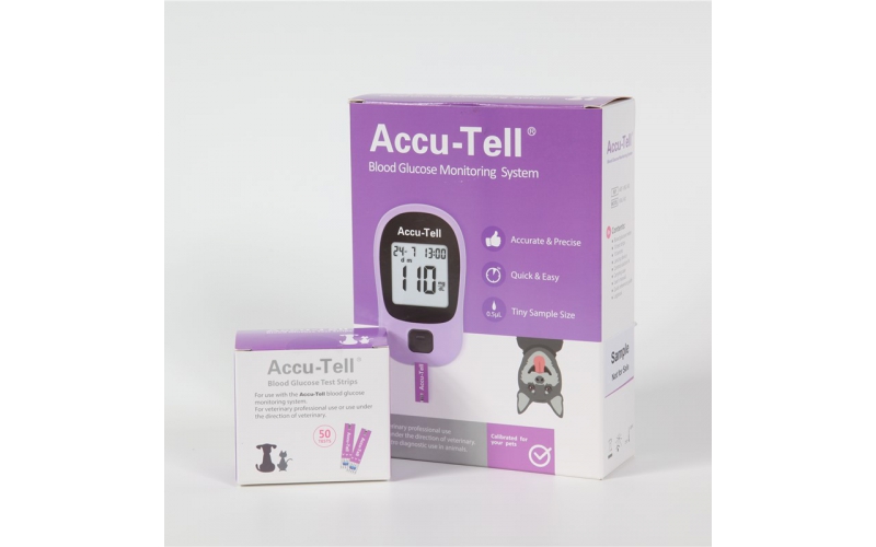 Accu-Tell Blood Glucose Monitoring System for Dogs and Cats