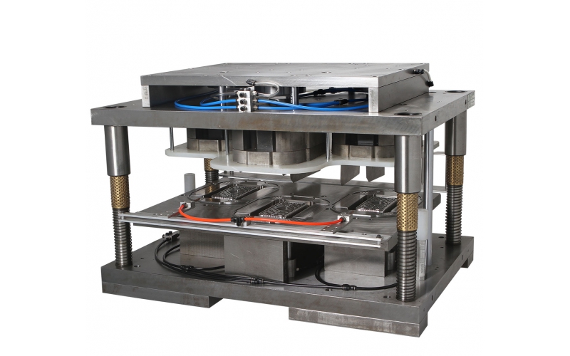 Wrinkle wall container mould