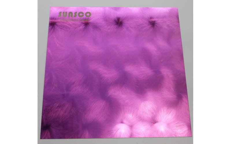 Laser Pattern Colorful Stainless Steel Sheets.