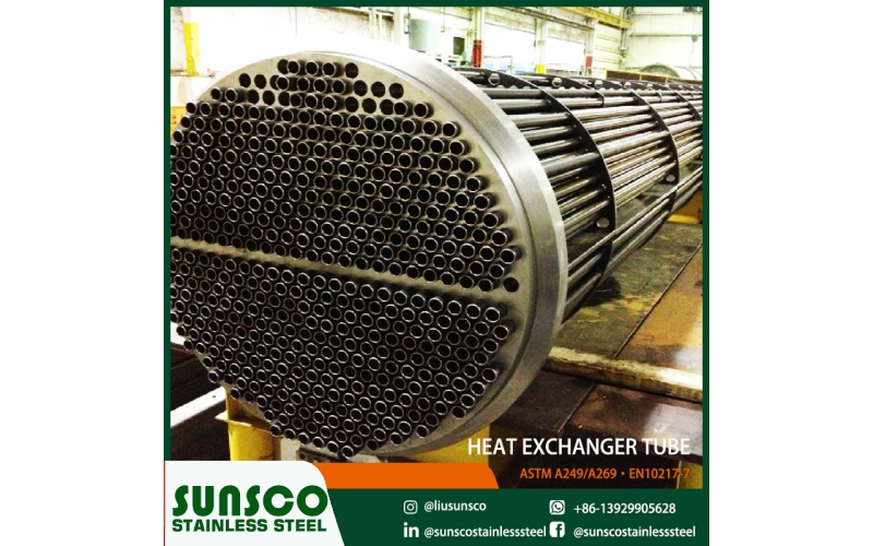 ASTM A249/A269&middot;EN10217-7 Stainless steel heat exchanger tube